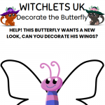#30DaysWild – Day 10 – Decorate a Butterfly